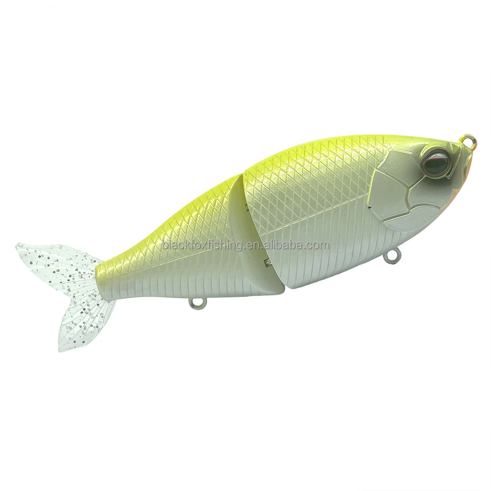 Cuoyuqie 2pcs 12.5CM Swimbait Lure Blanks - Floating Soft Tail, 47g, Unpainted For DIY Fishing - View #8