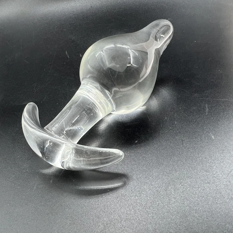 plug anal transparente Huge Glass Anal Toy – Love Plugs