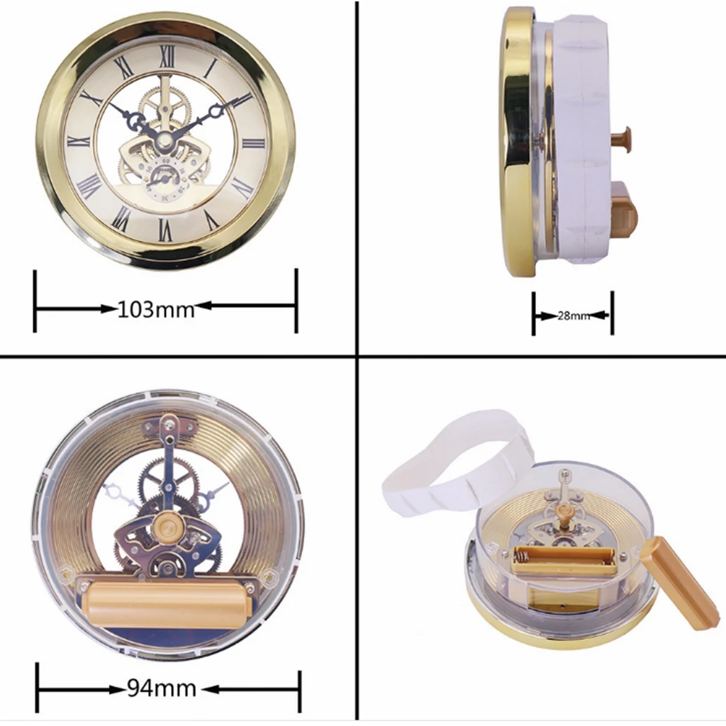 103mm Skeleton Clock Parts Skeleton Clock Insert
