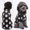 Black chrysanthemum T-shirt