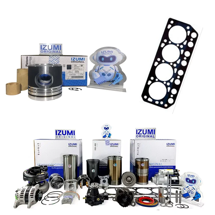 IZUMI ORIGINAL K4D Overhaul Rebuild Kit K4D Diesel Engine Parts For MITSUBISHI