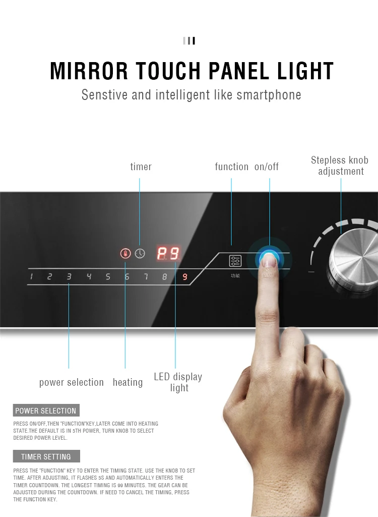 3.5kw Home Appliance Multi-function Touch Induction Cooker - Buy Home ...