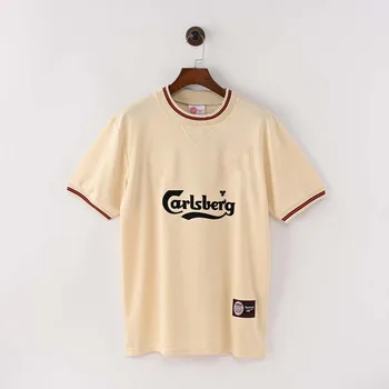 Retro Club Soccer Jerseys Breathable Home Away Football Jersey New Design Top Soccer T-Shirt Fans Thai Quality Custom Print