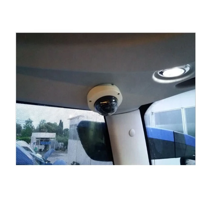 1080P Dome Ip with Microphone 360 Degree School Bus Camera 6Pin Aviation Connector IPC