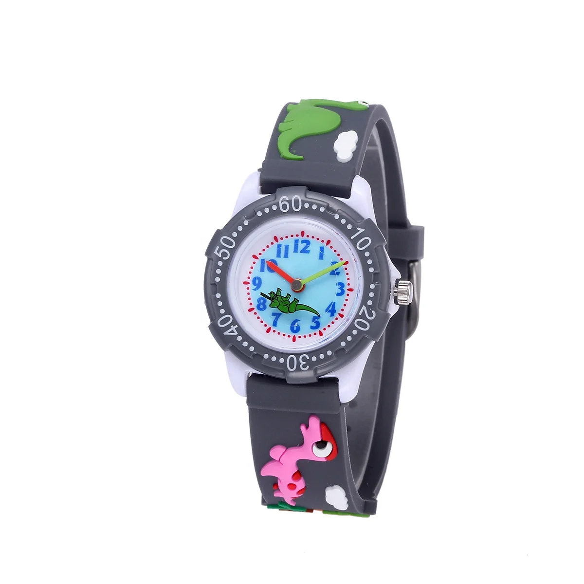 Shenzhen Low Prices Sport Black Quartz 3TM Waterproof Pink