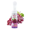 Schiuma detergente viso all'uva