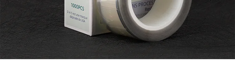 Rightway Brand  1000pcs Transparent Protective Stickers DAS Optical Anti Slip Lens Blocking Pads 42*26 mm