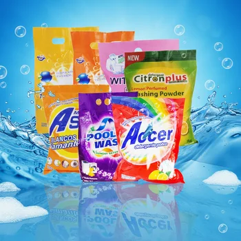 OEM Washing Powder Manufacturer Laundry Detergent Powder 125g/250g/500g 1kg for Wholesale Export