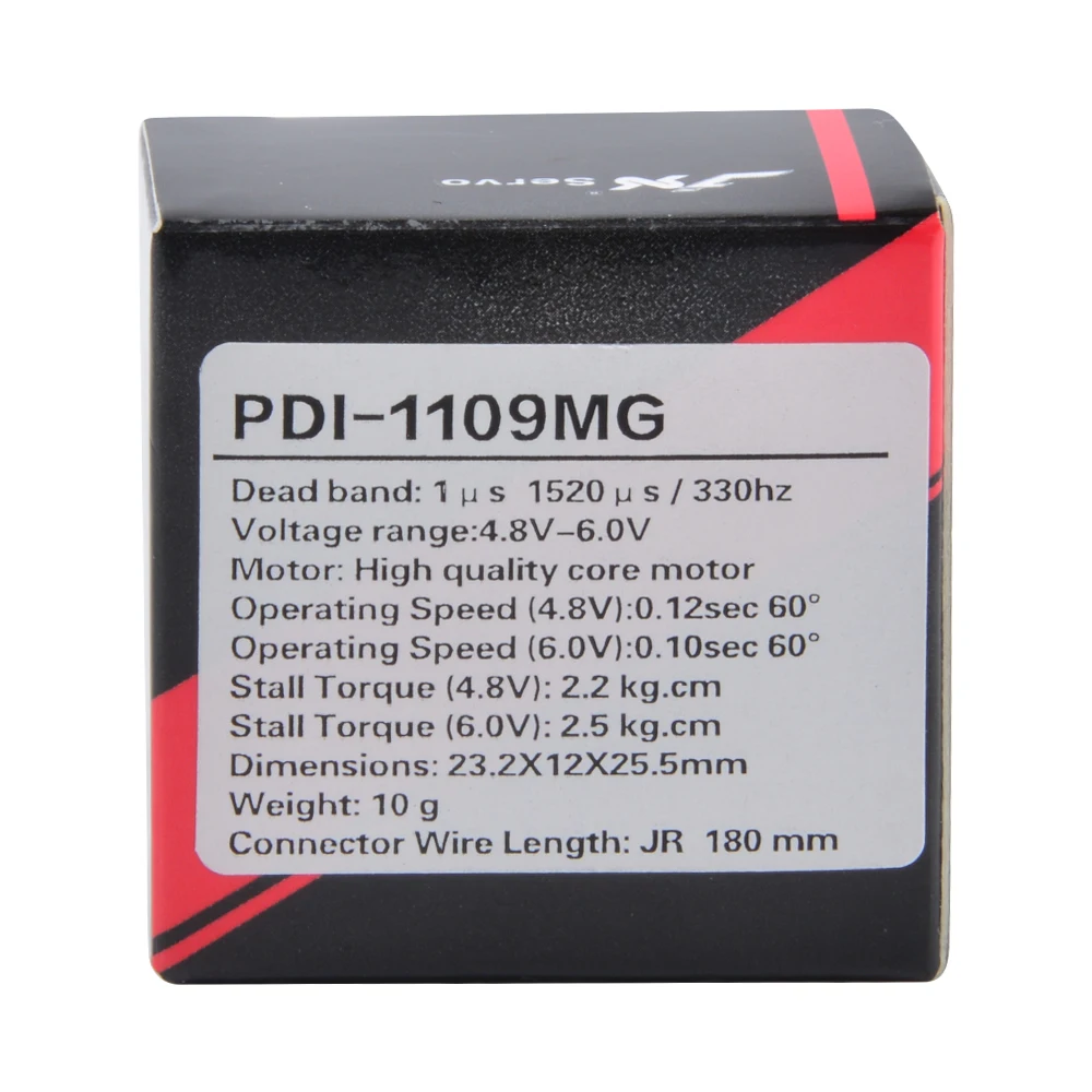 Jx Servo Pdi1109mg 9g 2,5 Kg Metal Gear Servo Digital Rc Modelo De