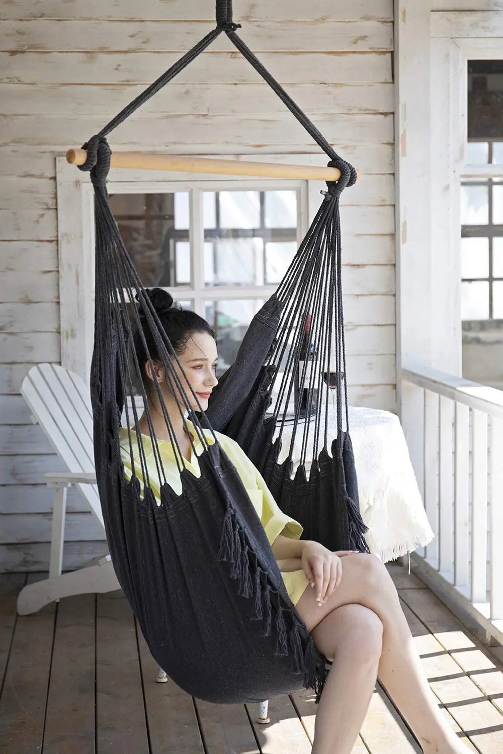 ハンモックチェア ロープチェア ハンギング 吊り椅子 スイング