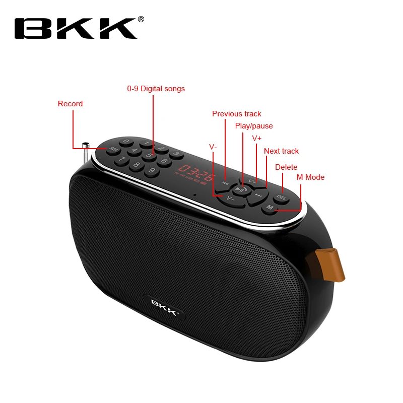 Bkk portable hot sale multimedia speaker