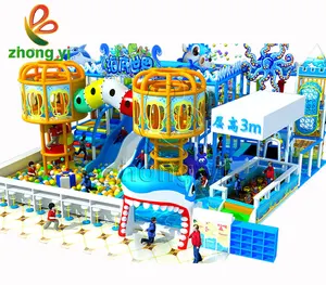 Children Indoor Amusement Park Colorful Soft Play Area