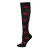 Coeurs rouges fond noir