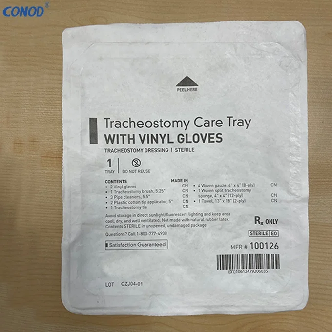 Disposable Sterile Tracheostomy Care Tray Wholesale Medical Care