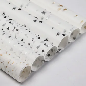 50*70cm 17gsm logo printed custom wrapping tissue paper colored wrapping tissue paper