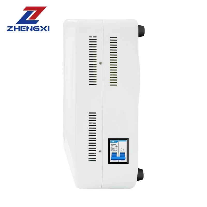 Wall Mounted Single Phase Input 80V-260V Output 220v Motor Servo Stabilizer 5kva 10kva Automatic Voltage Regulators Stabilizers