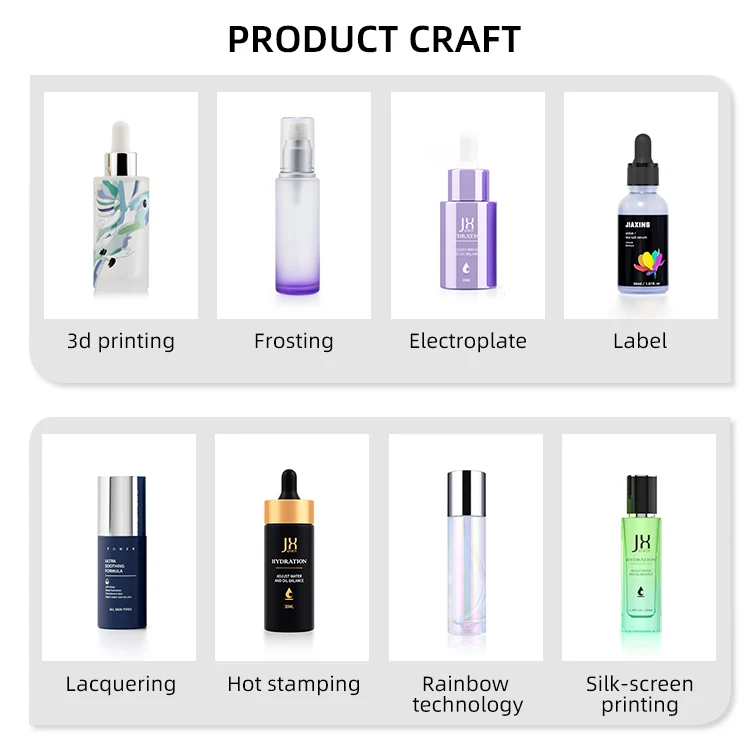 Empty Bamboo Cosmetic Packaging 30ml 40ml 50ml 100ml 120ml Frosted ...