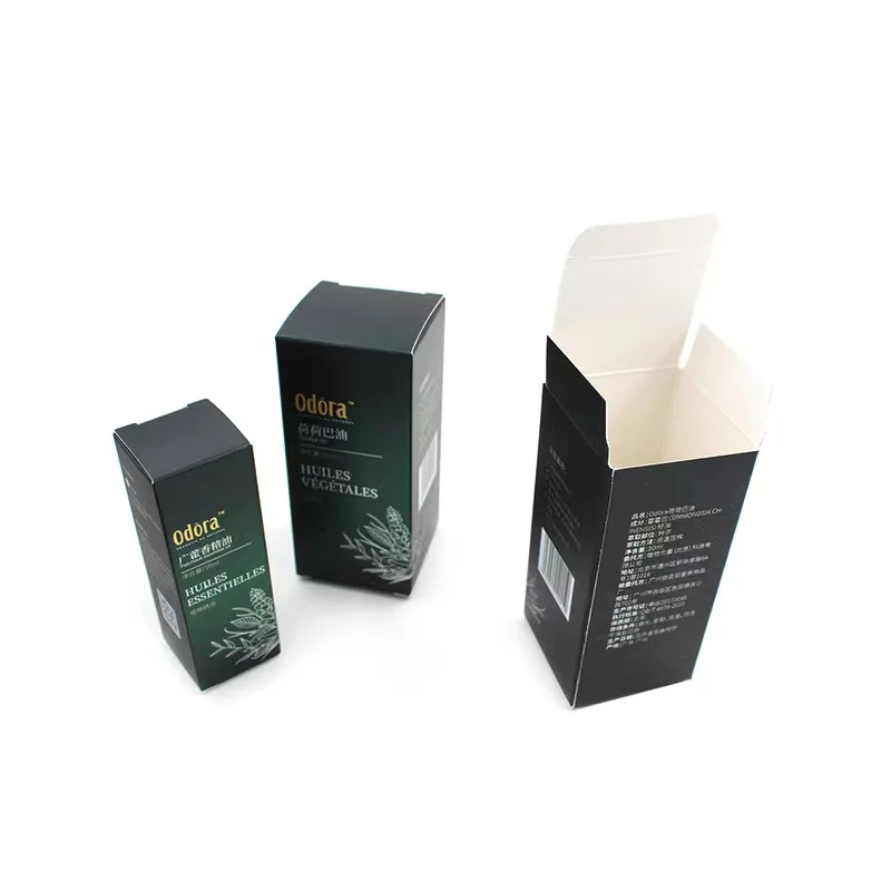 Складные бутылки для эфирных масел 350 г/м2 с принтом на заказ