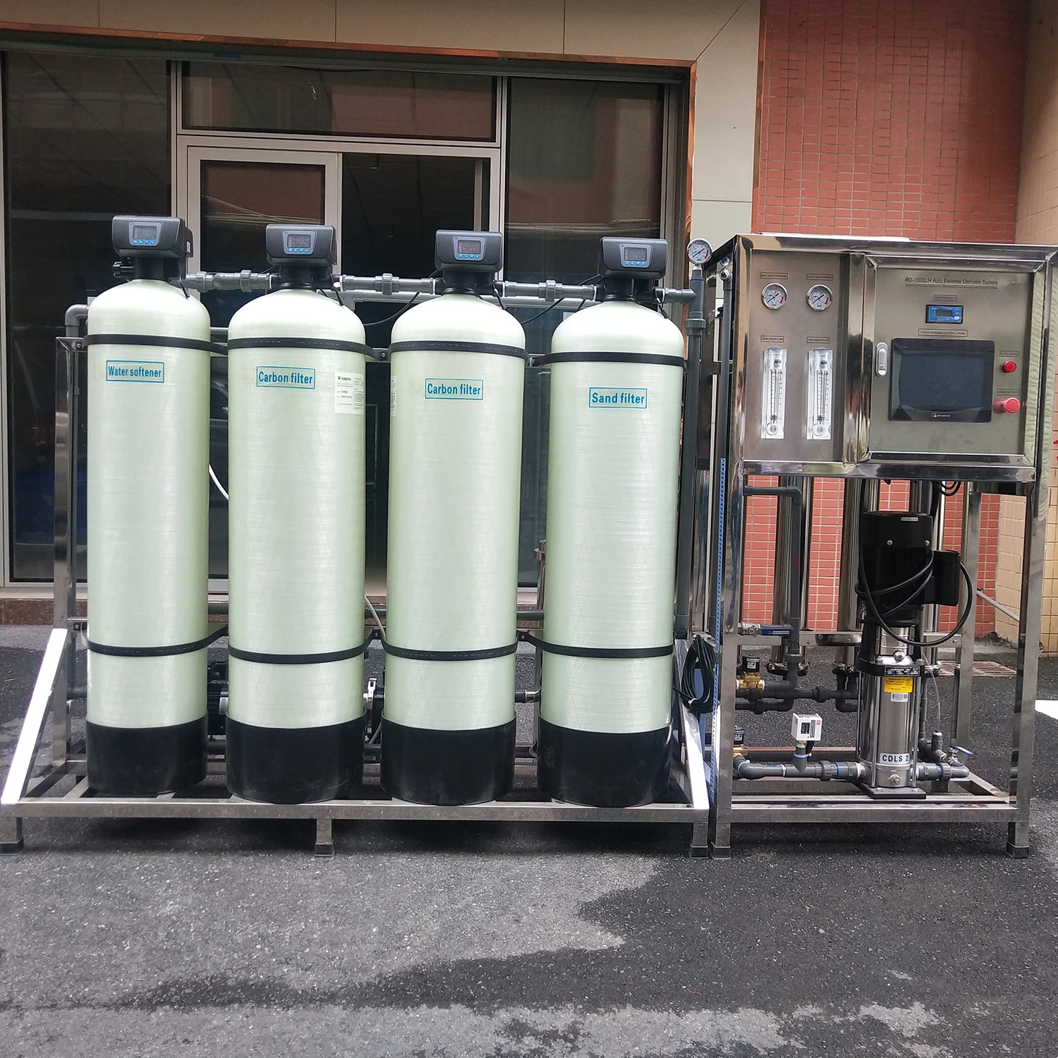 Ro Electrolytic Water Treatment Machine 500l 1000l Osmosis Reverse ...