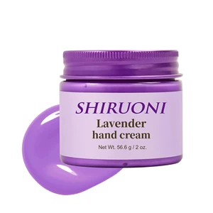 Private Label Hot Sale Natural Herbal Lavender Hand Cream Whitening Nourishing Repair Dry Cracked Hands Moisturizing Firming