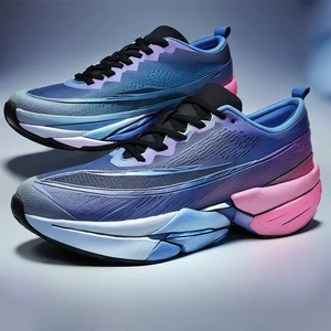 Hot Sell CE Certified Customize Men's Fashion Athletic Sneakers Breathable Mesh Upper Sport Shoes Best Price China Manufacturer