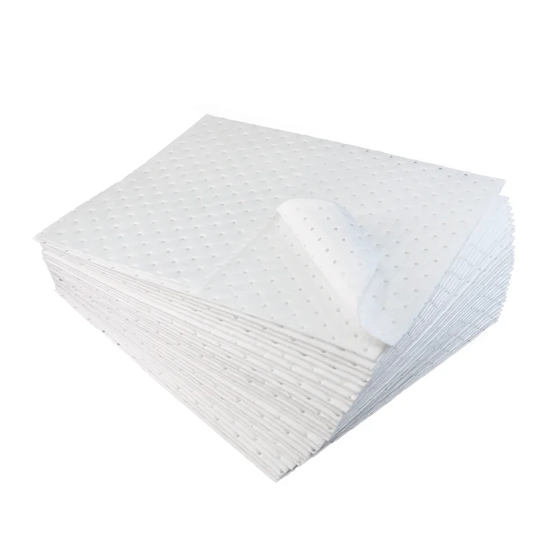 Hot Selling Melt Blown Nonwoven Fabric Material Oil Absorbent Mats