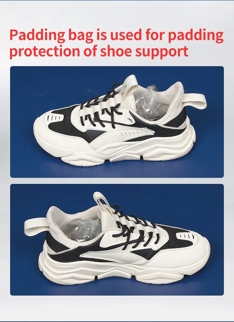 Life Hacks Logistics Packaging Inflatable Void Filling air Bag Stuffing for Shoes Insert