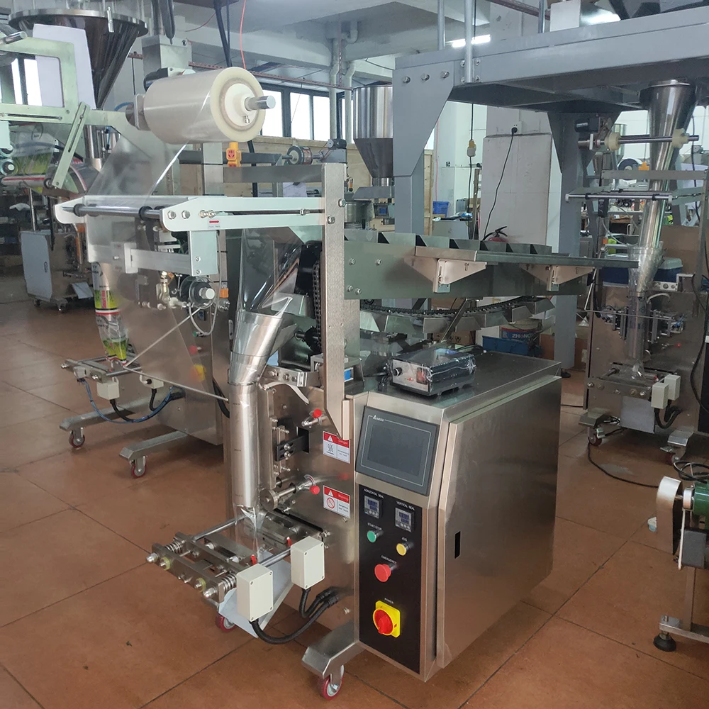 Automatic 50g Beef Jerky Packing Machine With Chain Bucket Type