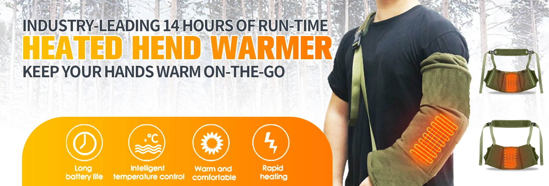 Best Winter Gifts Reusable Multifunctional Hand Warmer Muff Bag Outdoor