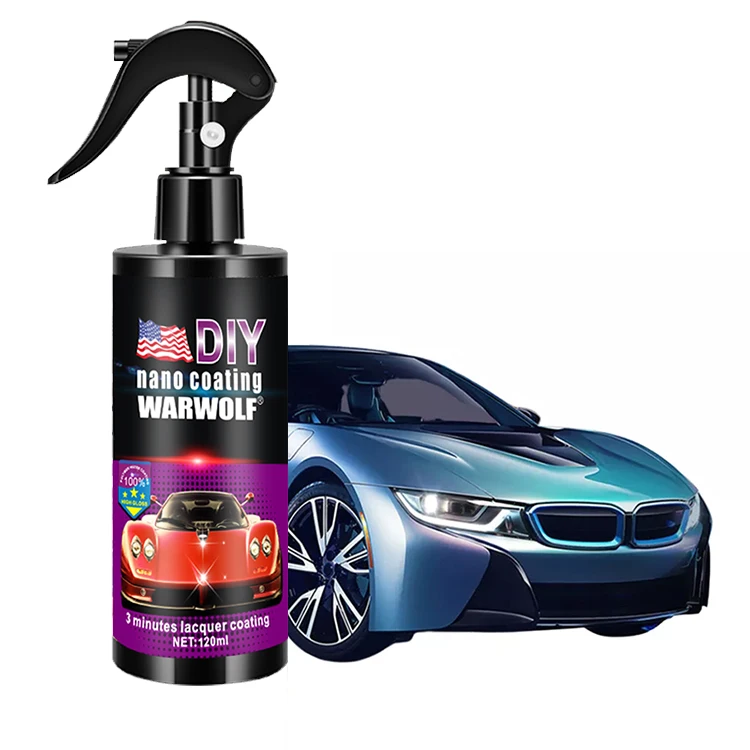 3 in 1 High Protection Fast Car Ceramic Coating Spray, Car Scratch Nano Repair Spray
