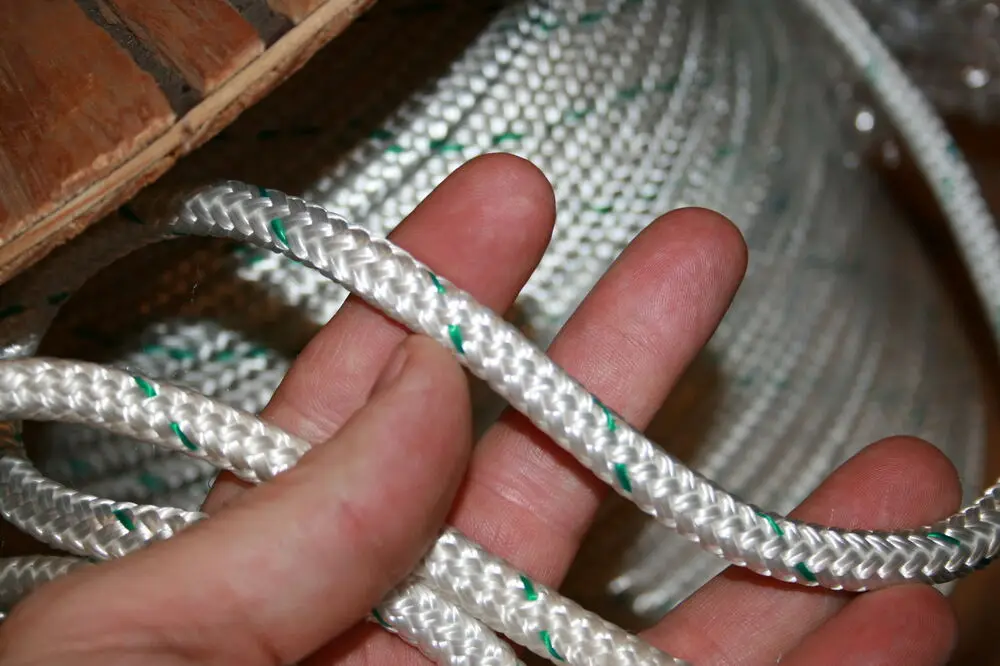 12mm polyester braided rope yacht rope