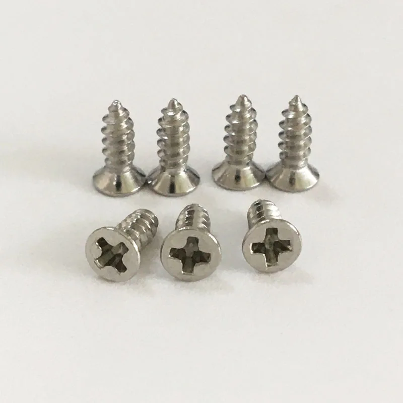 Cross flat head self tapping screw Wood screw Wood thread countersunk head screw