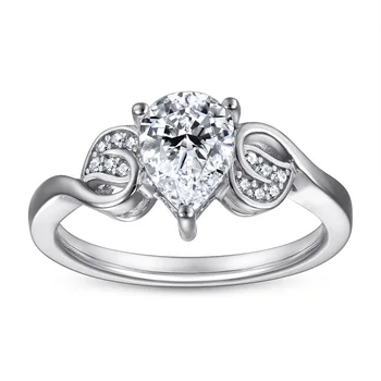 New Style Natural Diamond Ring Jewelry Women Luxury Modern Engagement Ring
