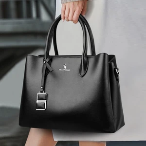 Luxury Designer Women's Winter Dress Shoulder Bags Single Strap Waterproof Leather Handbags