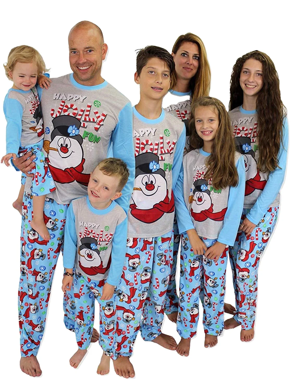 Новогодняя пижама для всей семьи
