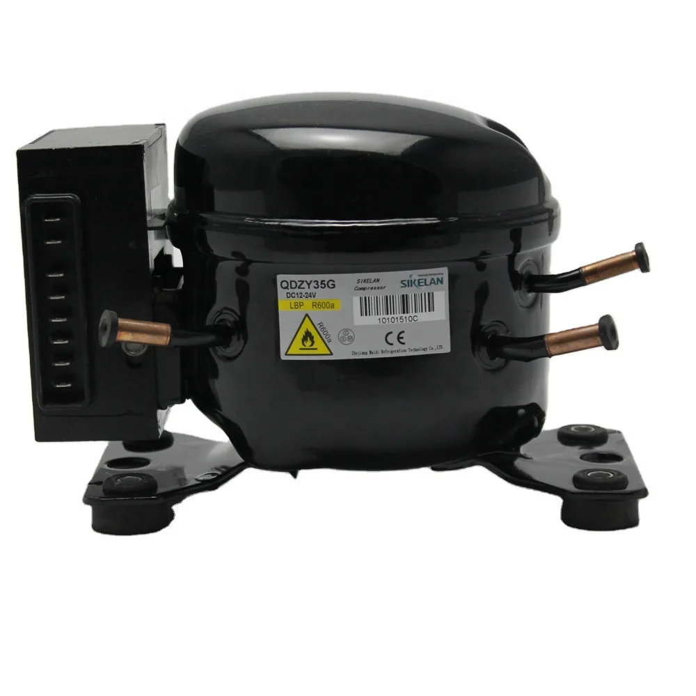Mini Car Refrigerator Compressor R134a 12/24V/48V/72V DC Car Fridge Compressor QDZH30G ,Solar Controller