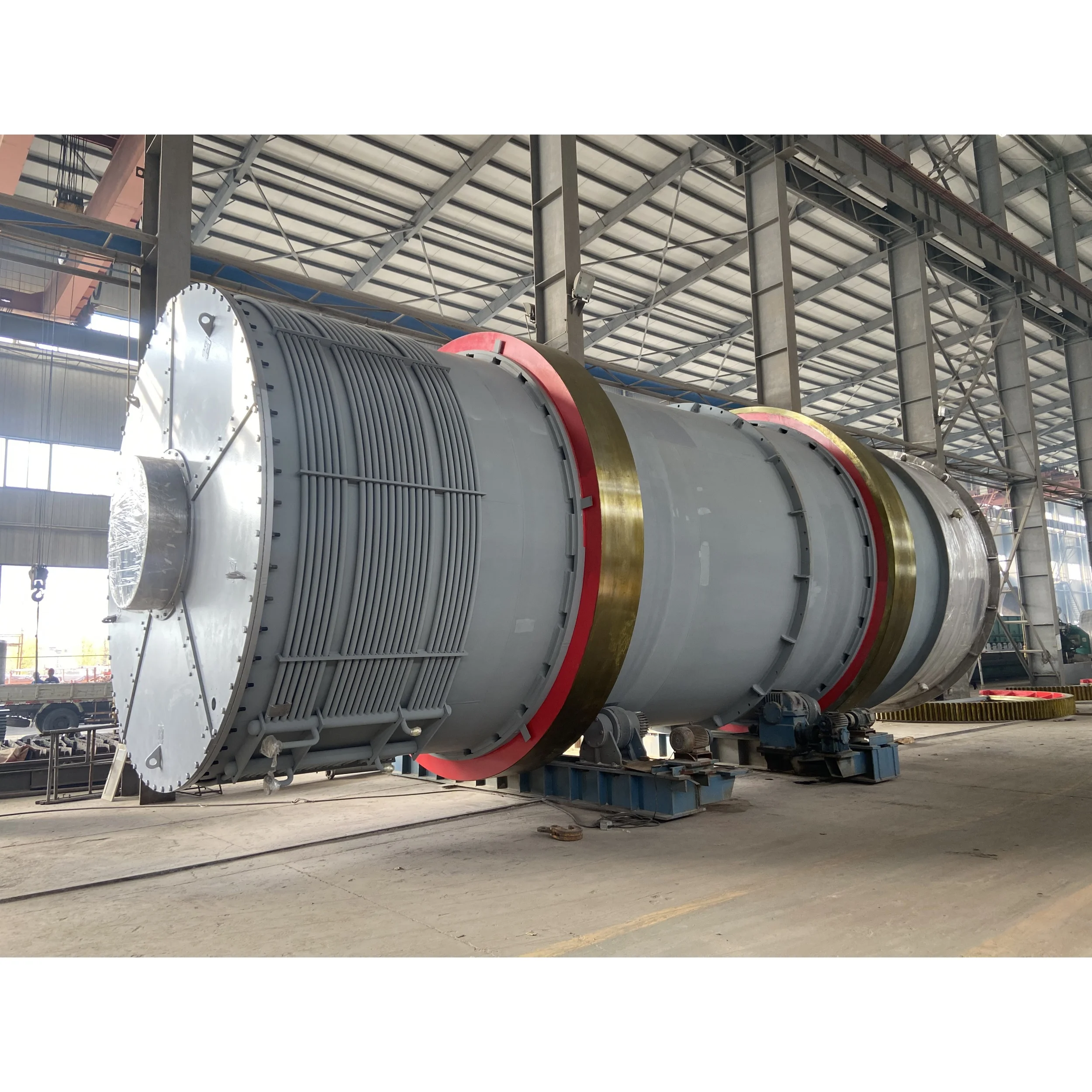 High Output Customized Copper Concentrate Industrial Rotary Dryer Steam ...