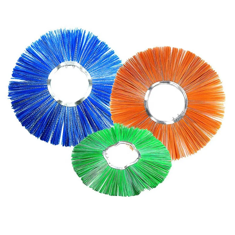 Customized Snow Sweeper Brushes Hard Round Brush Cleaning Brush for the Runway