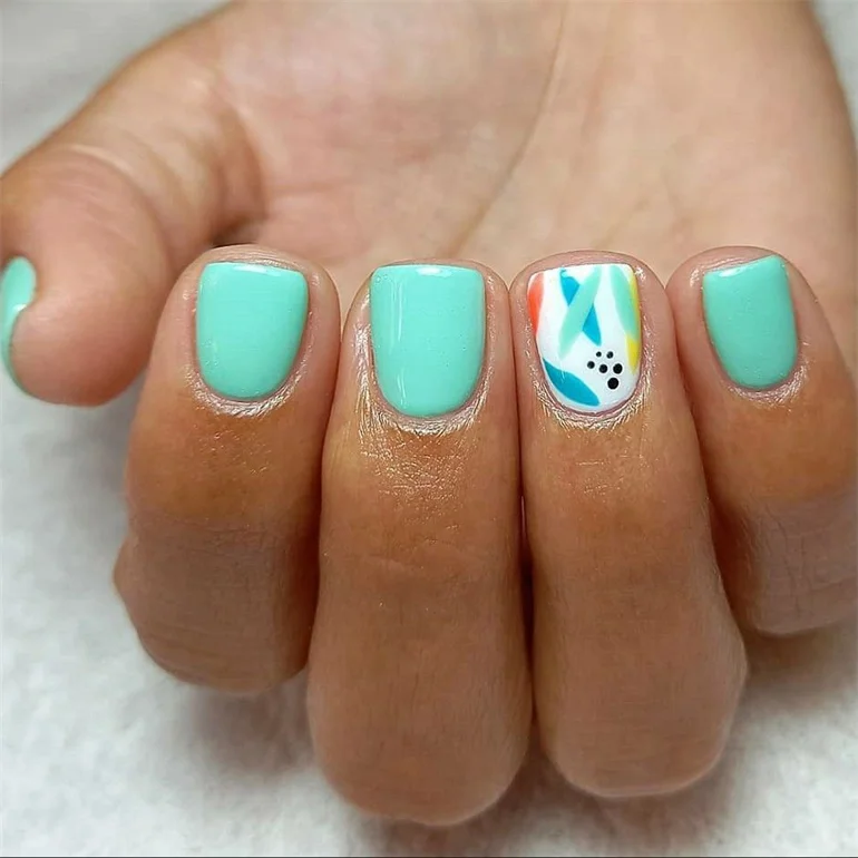 Free Design Clear Color Glowie by Her Hot Pink Acrylic Stickers for Press on Nails