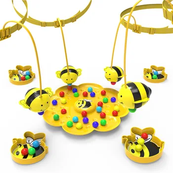 Hot Magnetic Fishing Best Selling Magnetic Fishing Bees Toy Shape Matching Blocks Montessori Educational Toys For Children