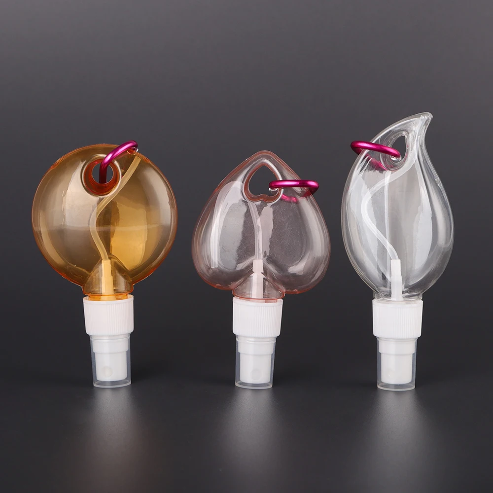 30ml 50ml 60ml 70ml カラビナ付きポケットアルコールスプレーフック
