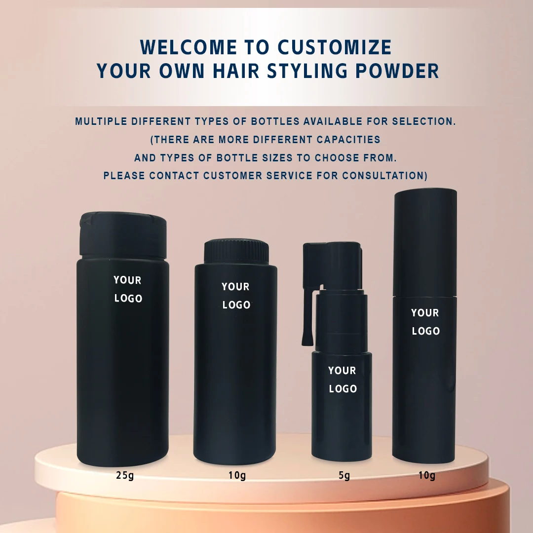 High Quality Custom Your Own Brand Fluffy Powder Hair Styling Texture Powder for Men Private Label Texture Powder