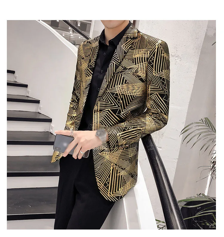 Men Jacket Fashion Clothing Printing 100% Polyester Fabric For Suit ...