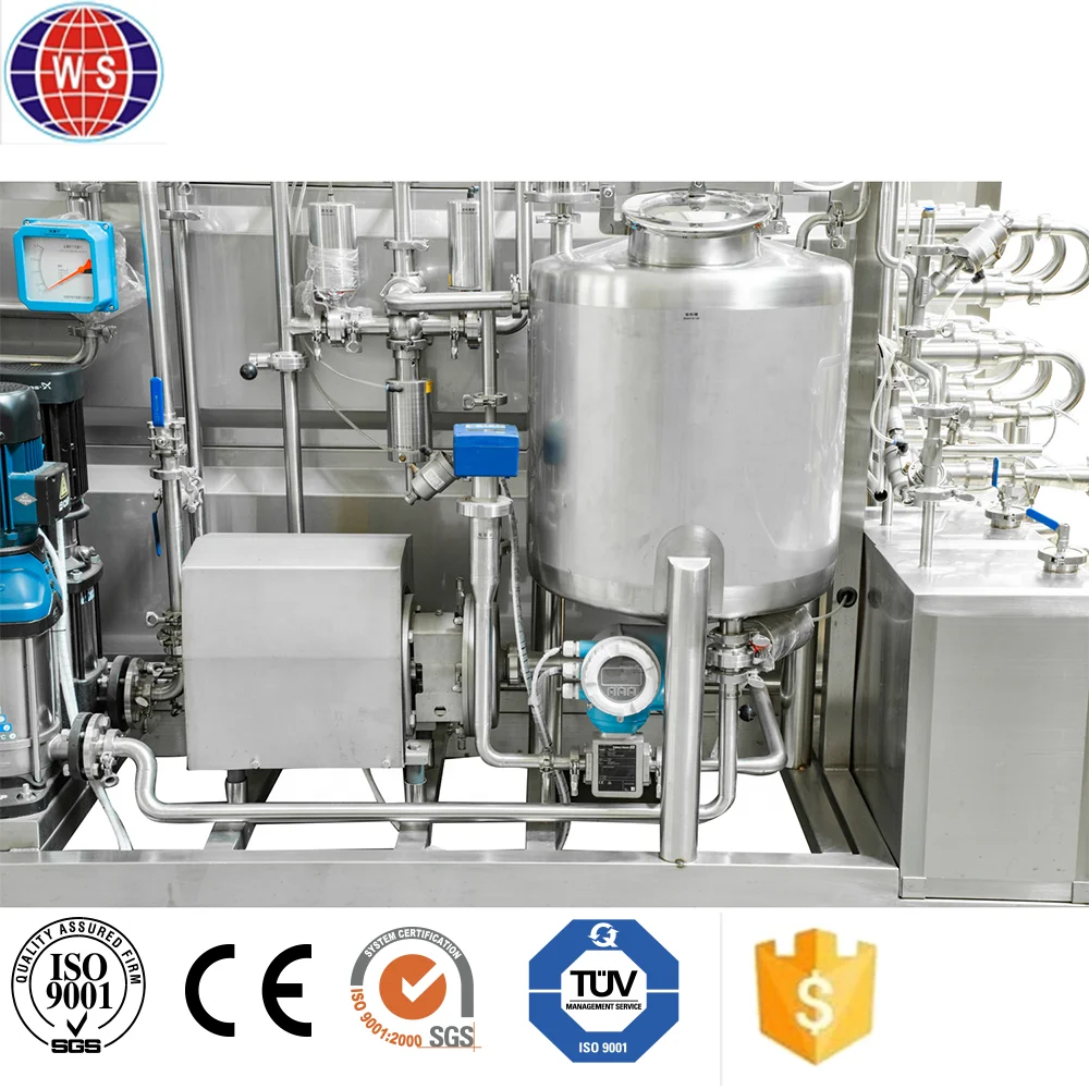 Industrial Use 2000lph Plate Uht Sterilizer for Coconut Water