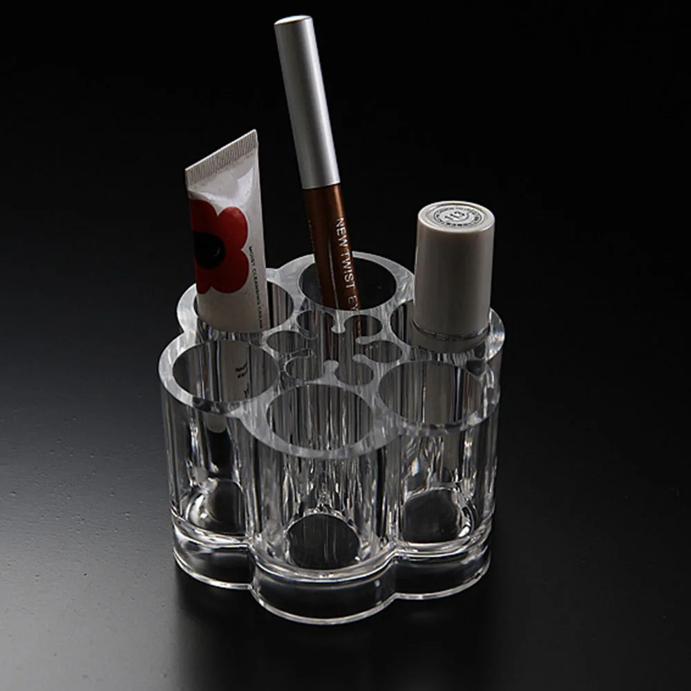 Cross Border Plum Blossom Shape Storage Cosmetic Display Accessories Portable Makeup Organizers