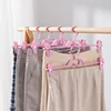 CM-050 Clip para pantalones estilo japonés con gancho (rosa)