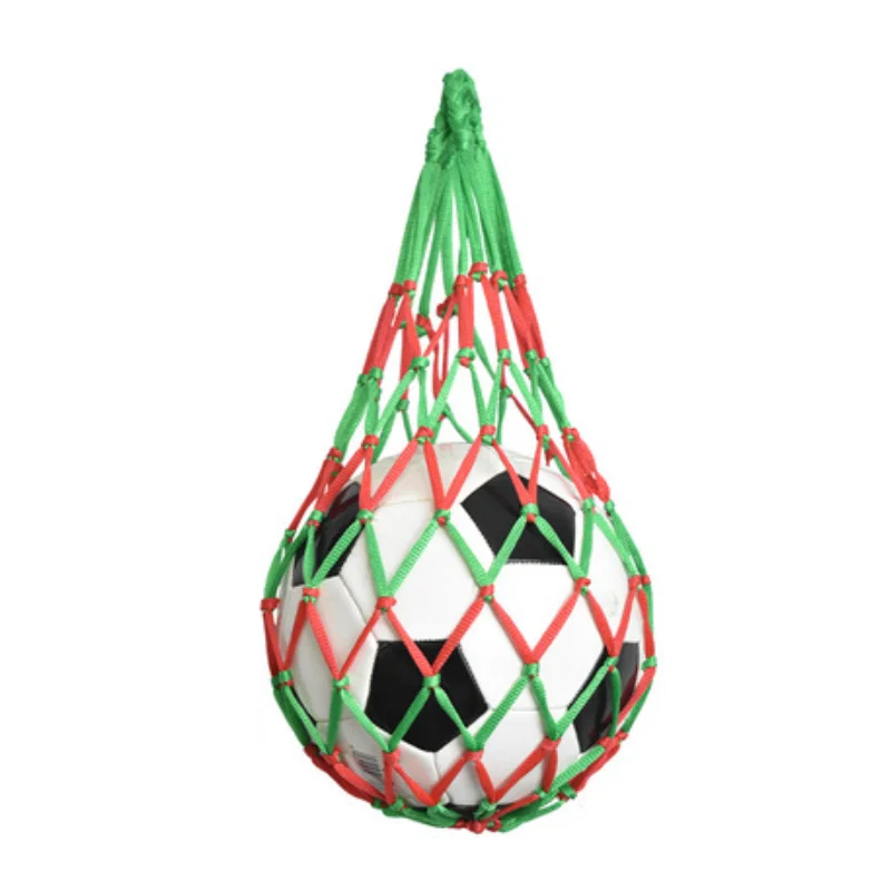 2er-Set Ballnetz-Tasche Mit Karabiner & Reißverschlussfach – Für Fußball, Basketball, Volleyball, Handball, Tennis