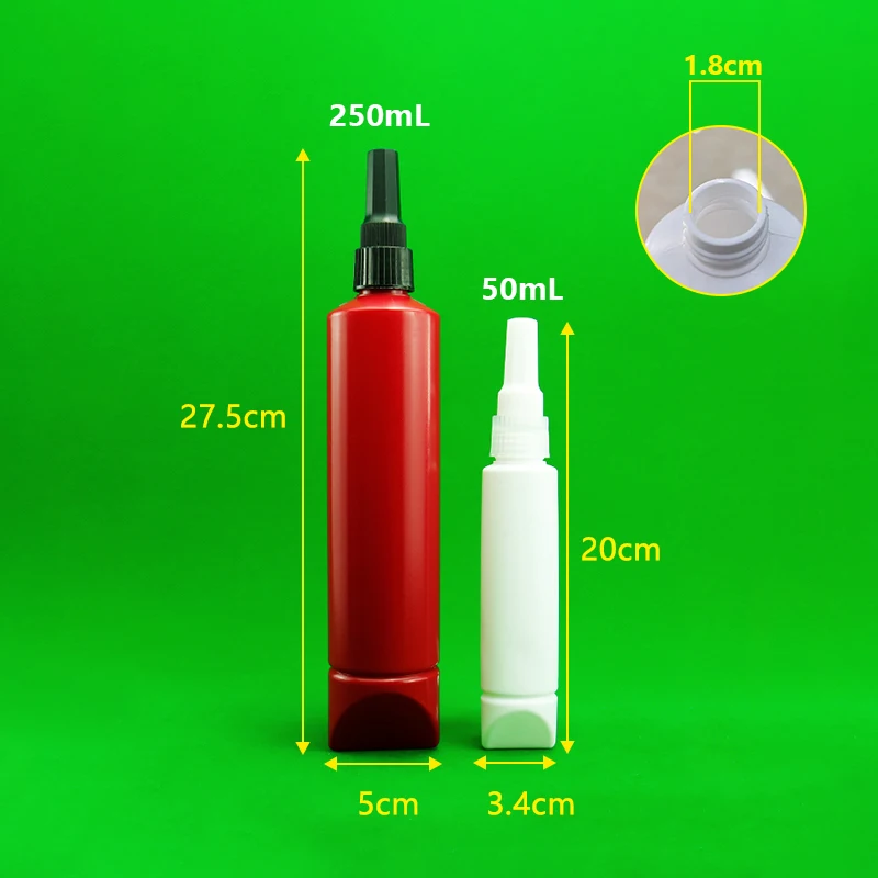 product 50ml 250ml pet plastic squeeze bottle super glue for nail polish  cream packaging soft touch with cap sealing-27