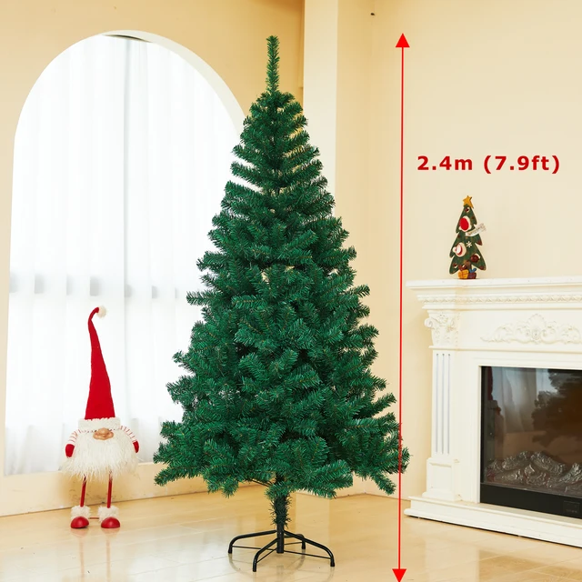 Sevenlots 240cm christmas tree pvc extra large christmas tree 8 ft large size  Ready to ship