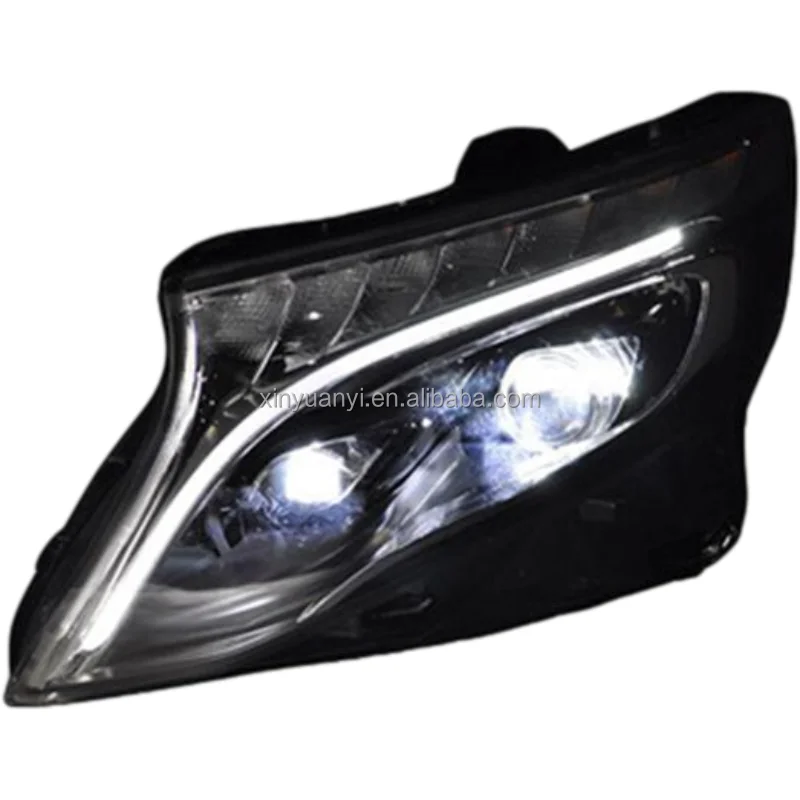 Фары мерседес 447. W447 full led фары. мерседес 2019 фары.